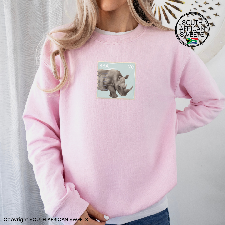 SWEATSHIRT Stamp Series - Rhino