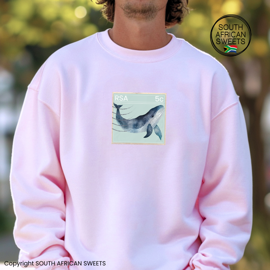 SWEATSHIRT Stamp Series - Whale