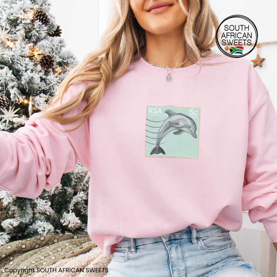 SWEATSHIRT Stamp Series - Dolphin
