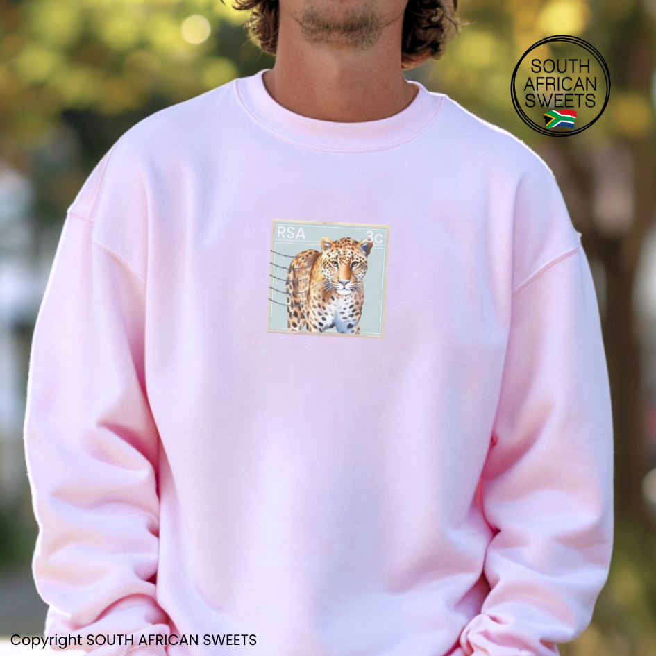 SWEATSHIRT Stamp Series - Leopard