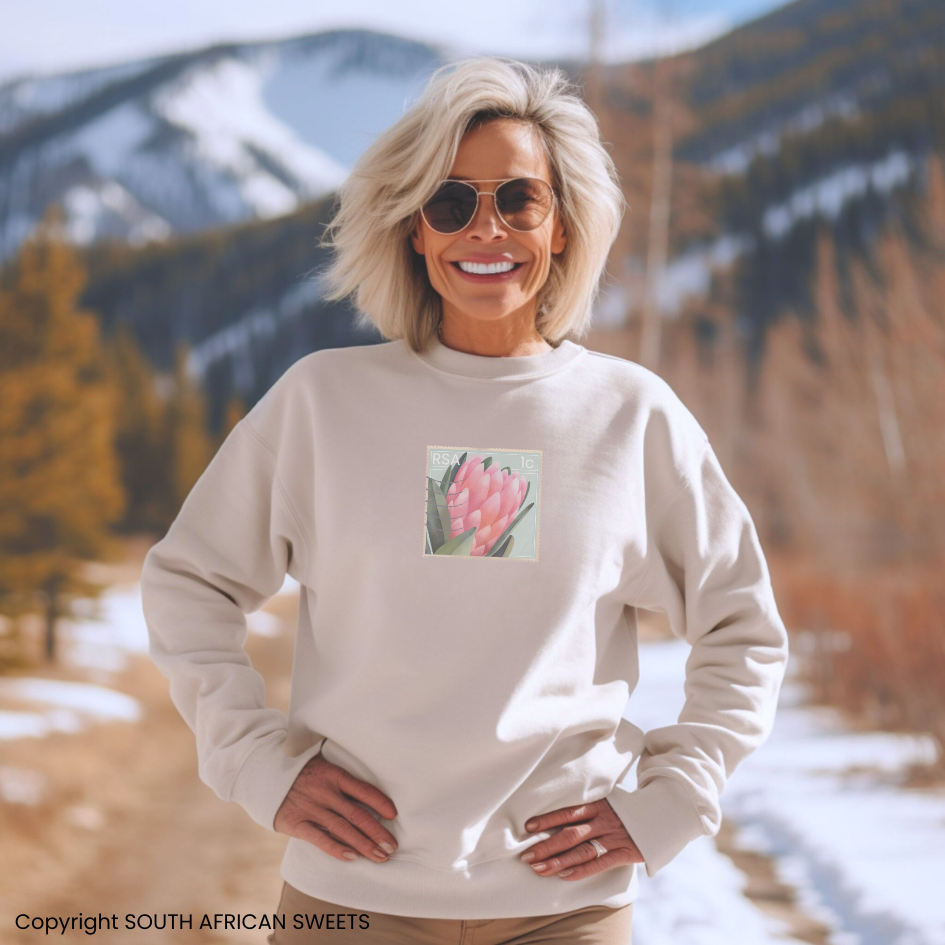 SWEATSHIRT Stamp Series - Protea