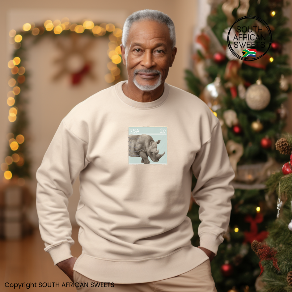 SWEATSHIRT Stamp Series - Rhino