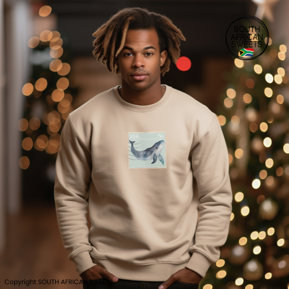 SWEATSHIRT Stamp Series - Whale