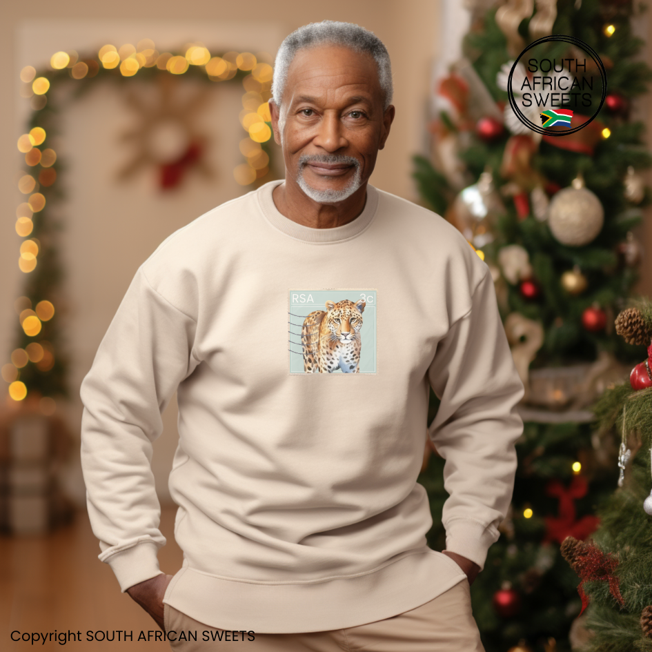 SWEATSHIRT Stamp Series - Leopard