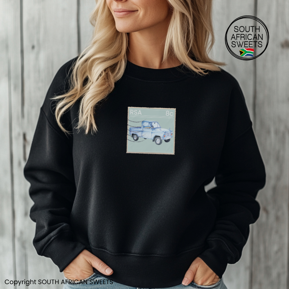 SWEATSHIRT Stamp Series - Blue Car