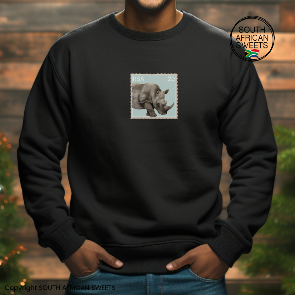 SWEATSHIRT Stamp Series - Rhino