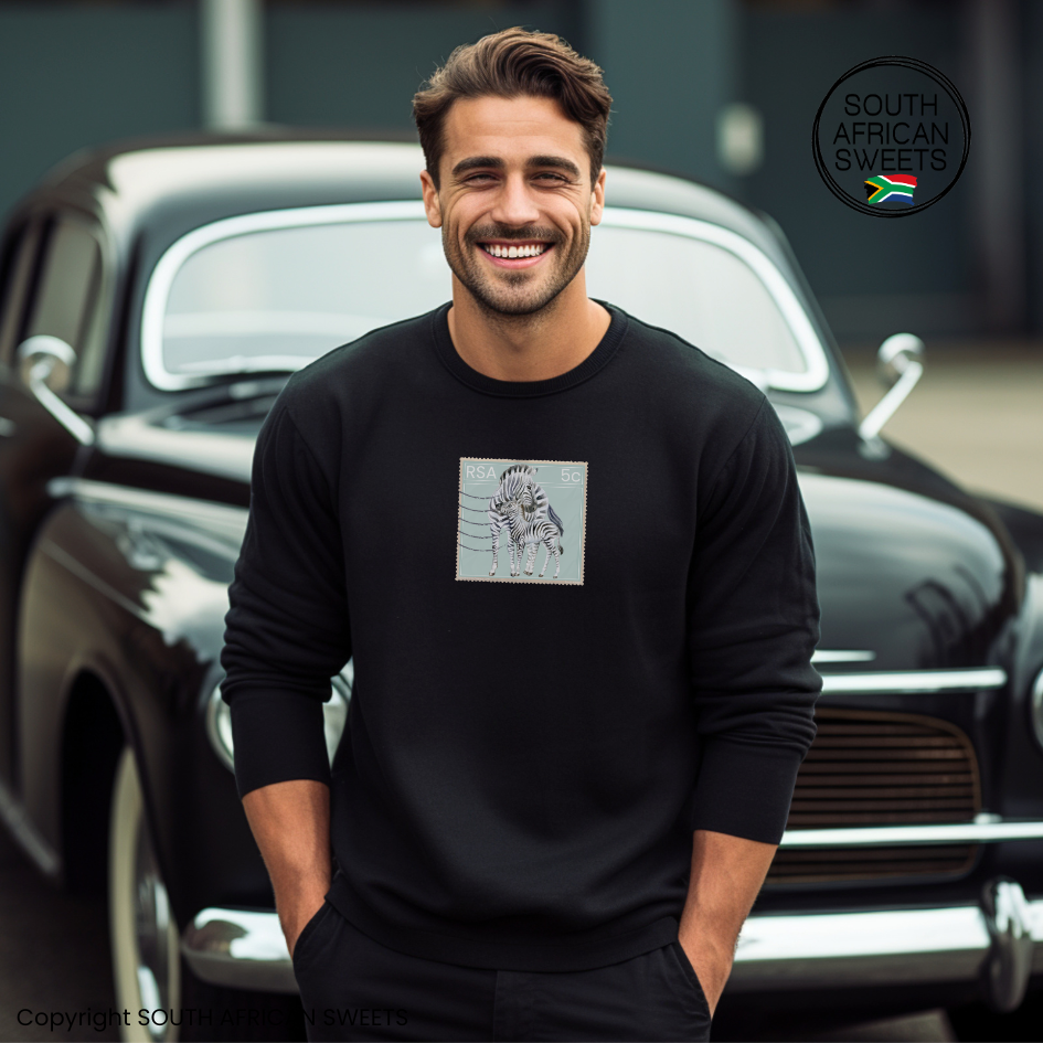 SWEATSHIRT Stamp Series - Zebra 2