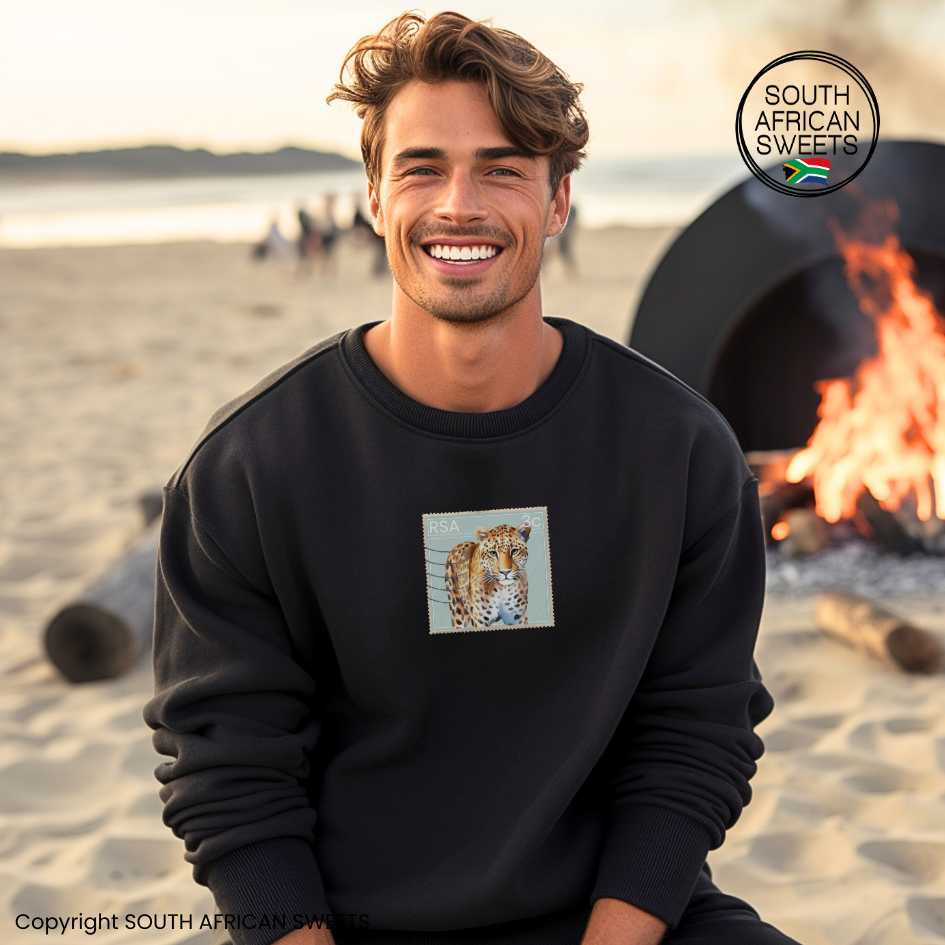 SWEATSHIRT Stamp Series - Leopard