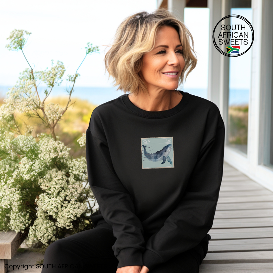 SWEATSHIRT Stamp Series - Whale