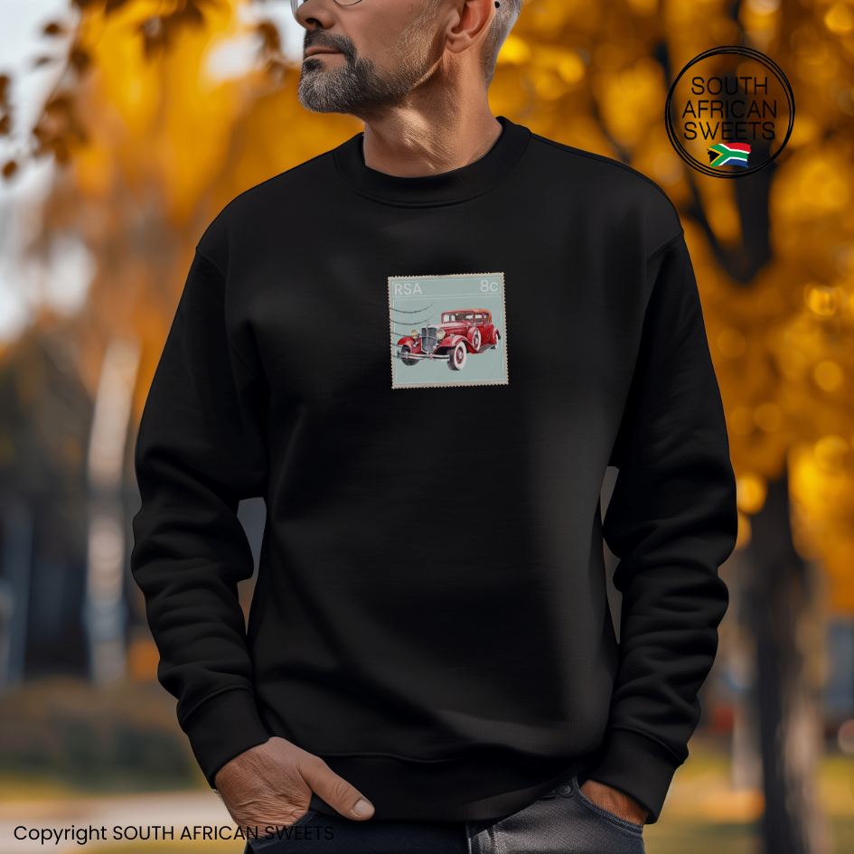 SWEATSHIRT Stamp Series - Red Car