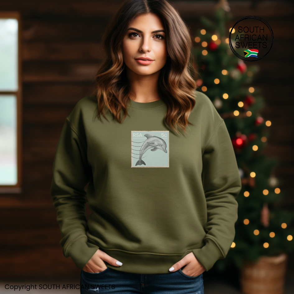 SWEATSHIRT Stamp Series - Dolphin