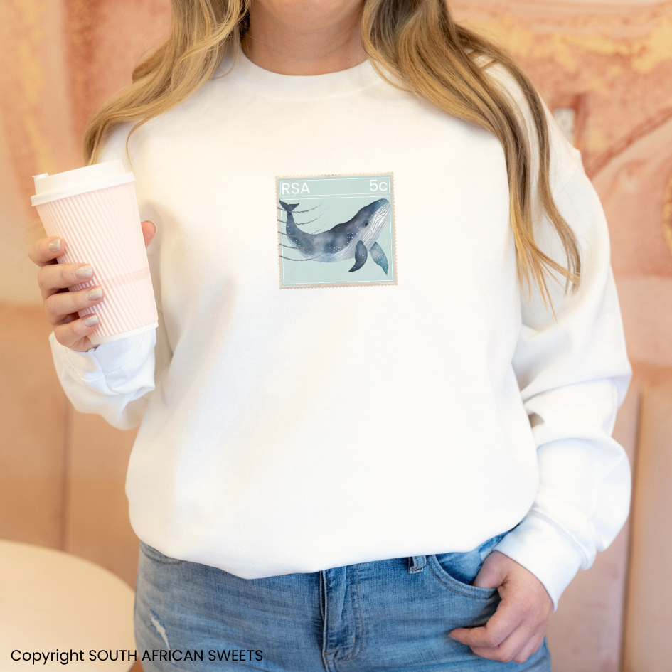 SWEATSHIRT Stamp Series - Whale