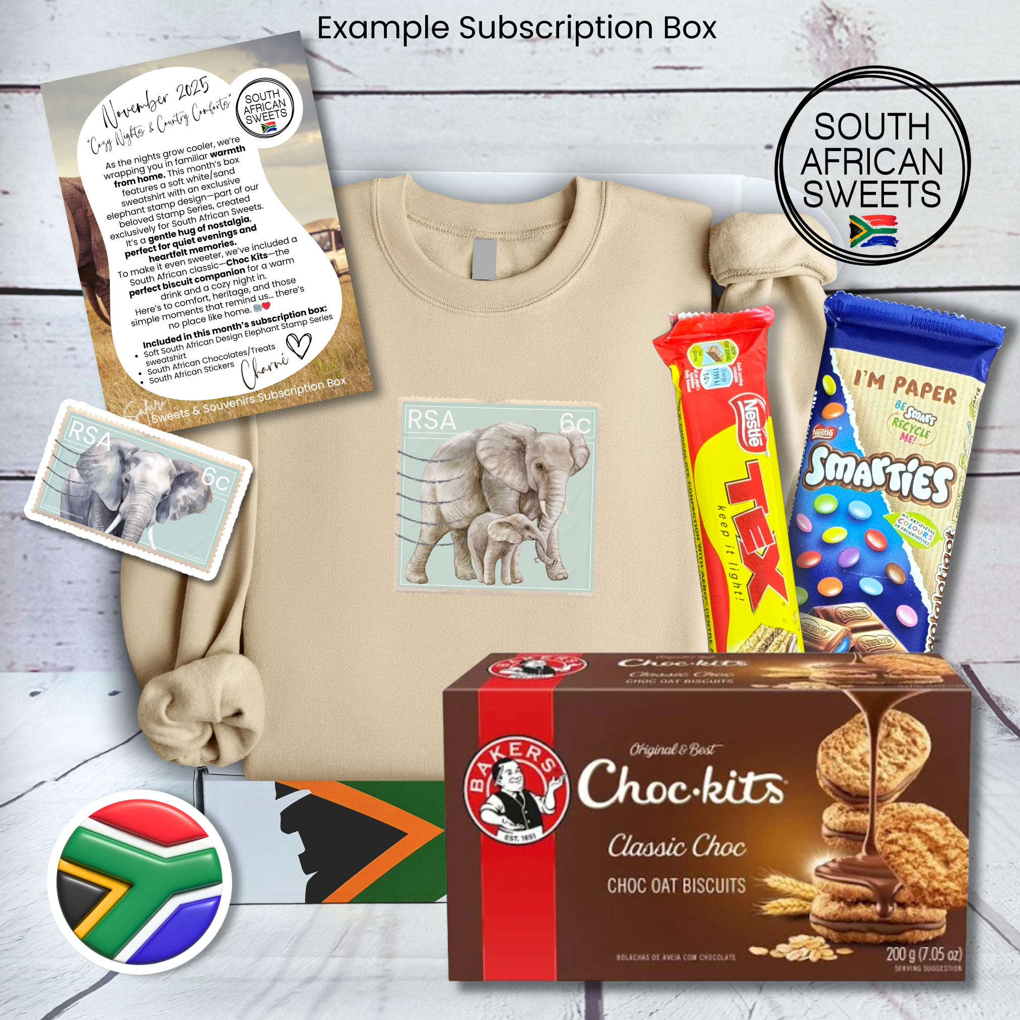 The Safari Sweets & Souvenirs Subscription Box