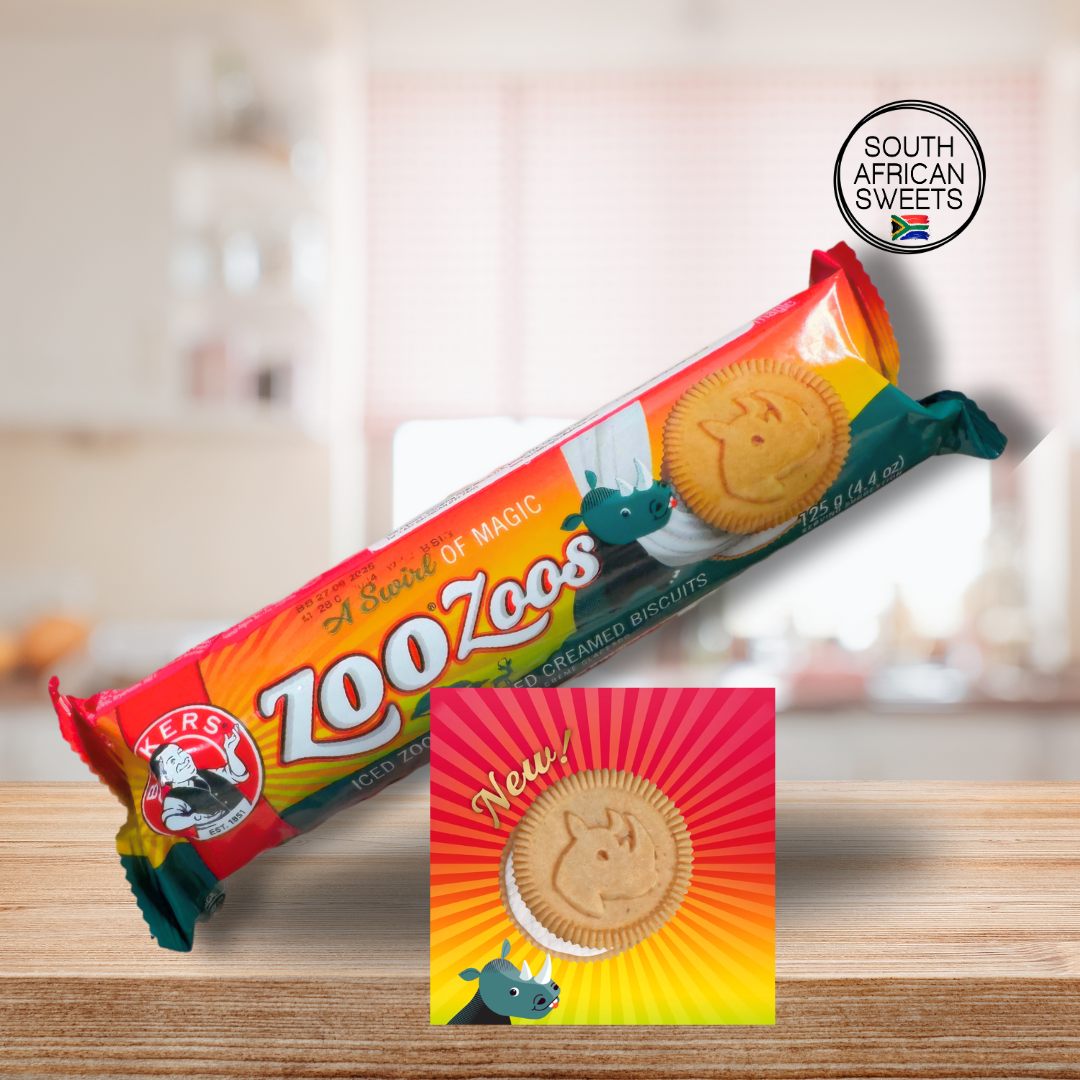 BAKERS Zoo Zoos Cream Biscuits 125g