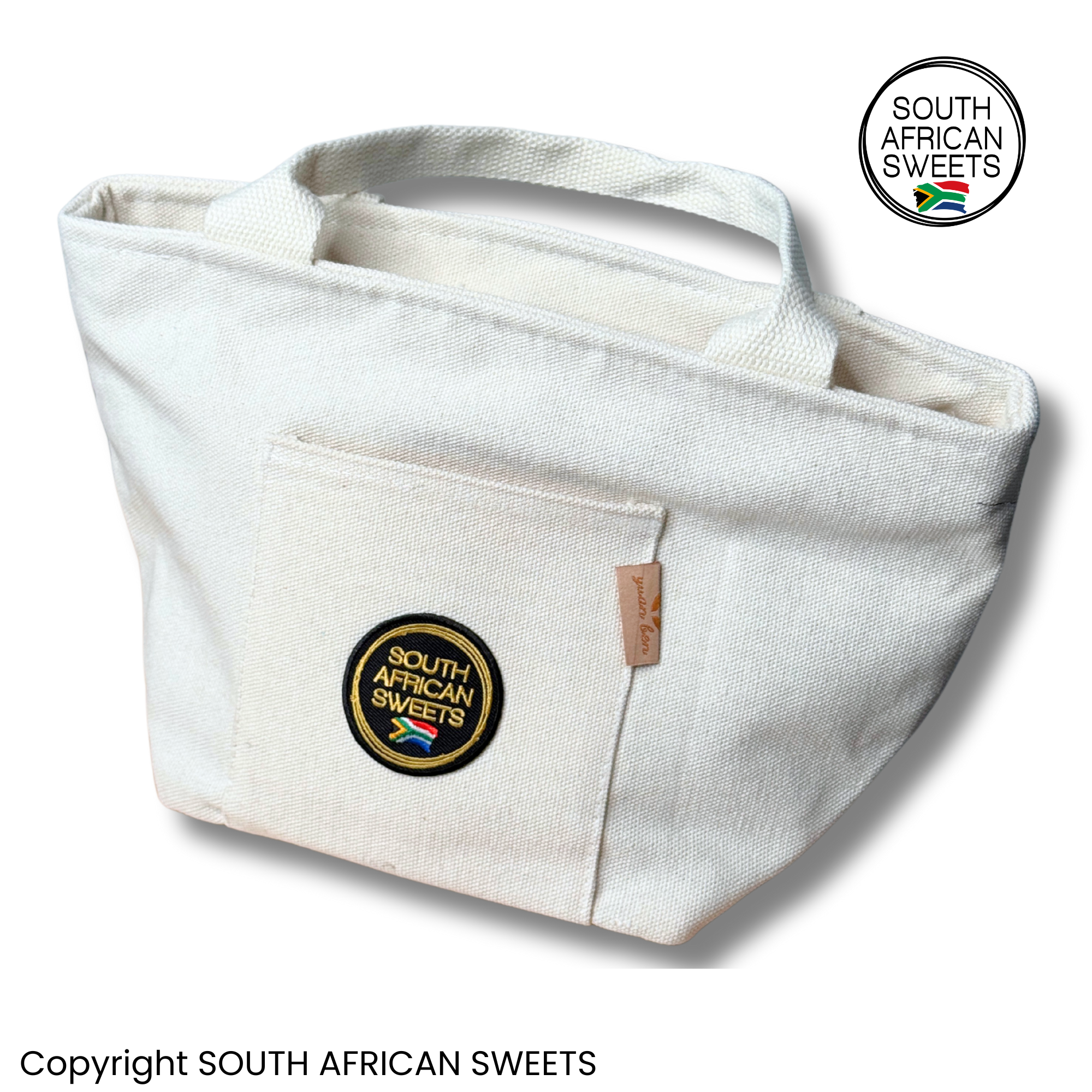 Insulated Tote Lunch Bag, Medicine and Makeup Bag - South African Sweets