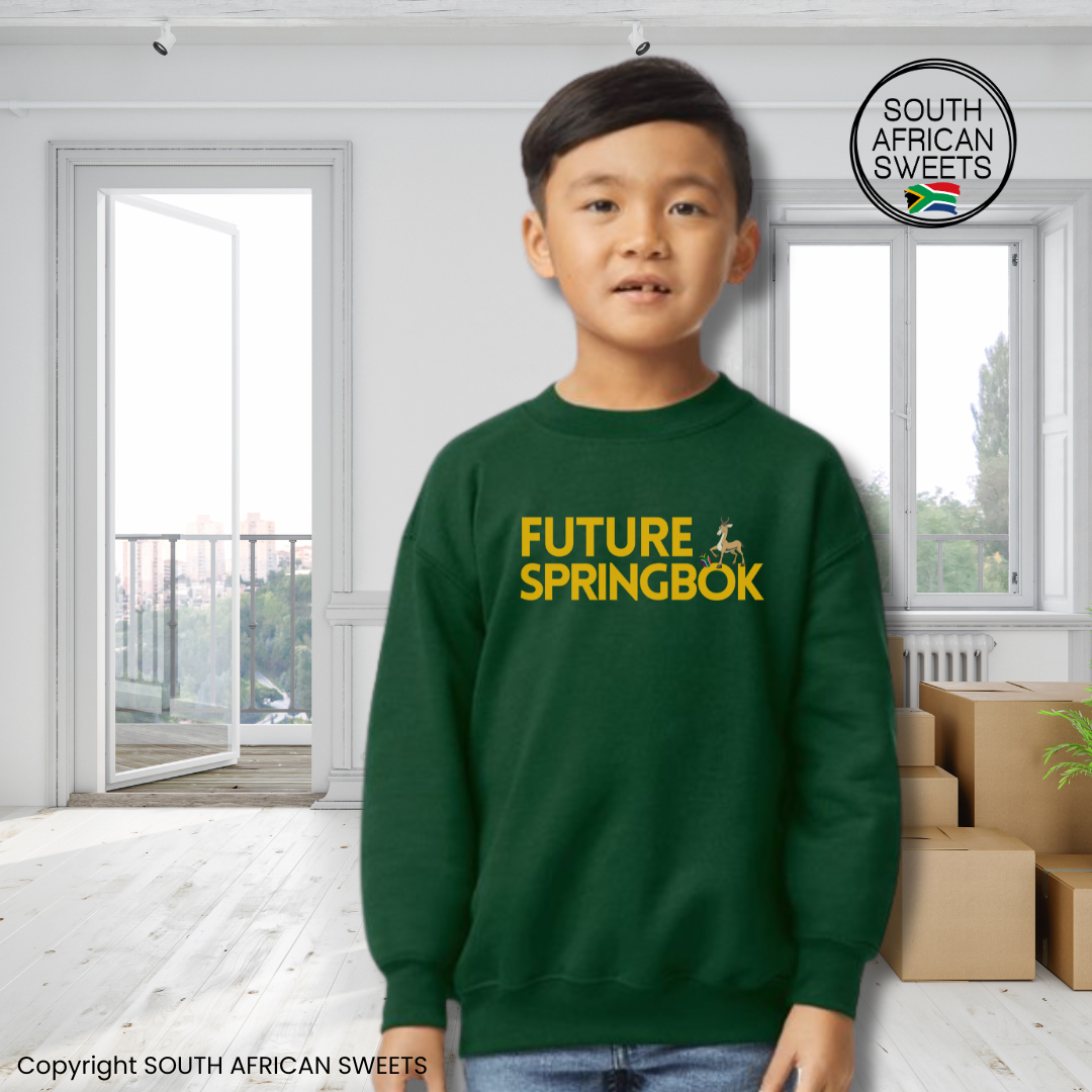 SWEATSHIRT Youth (Future Springbok) Forest Green