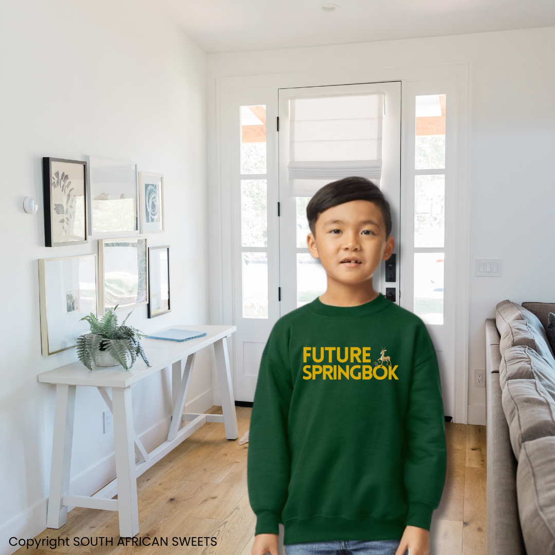 SWEATSHIRT Youth (Future Springbok) Forest Green