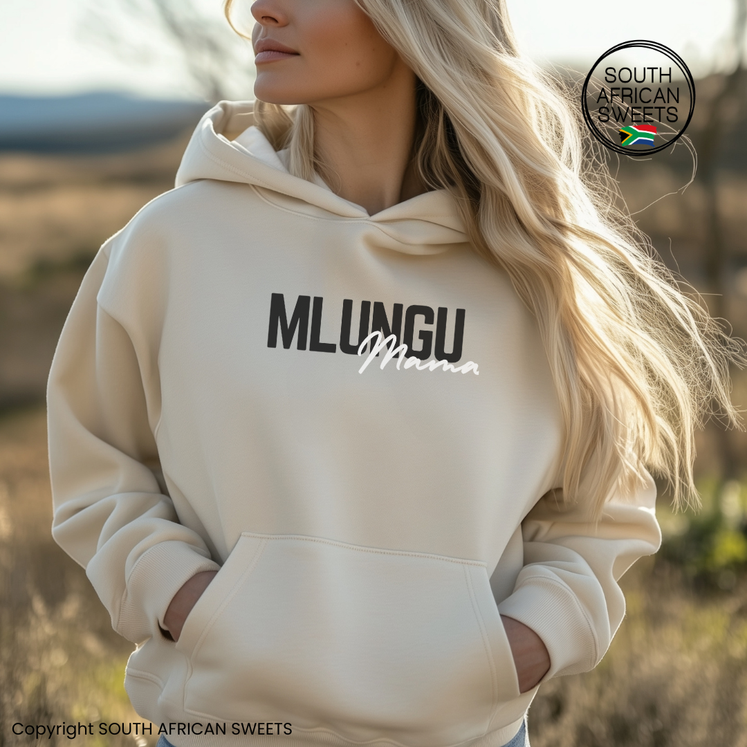 HOODIE Sand (Xhosa - Mlungu Mama)