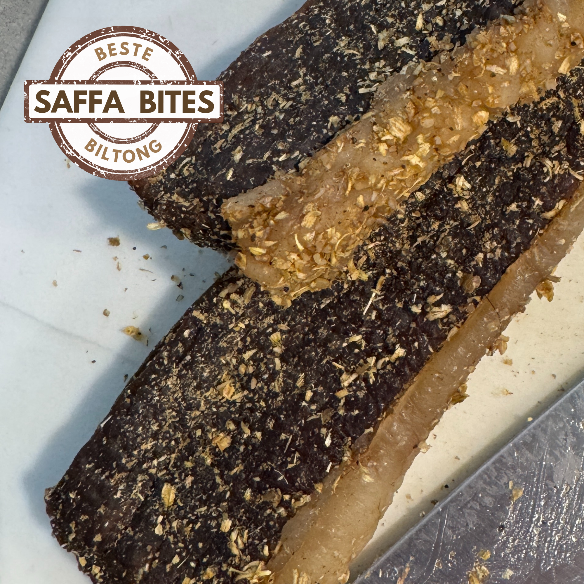 SAFFA BITES – Authentic South African Biltong Slab (1 lb. Bag)