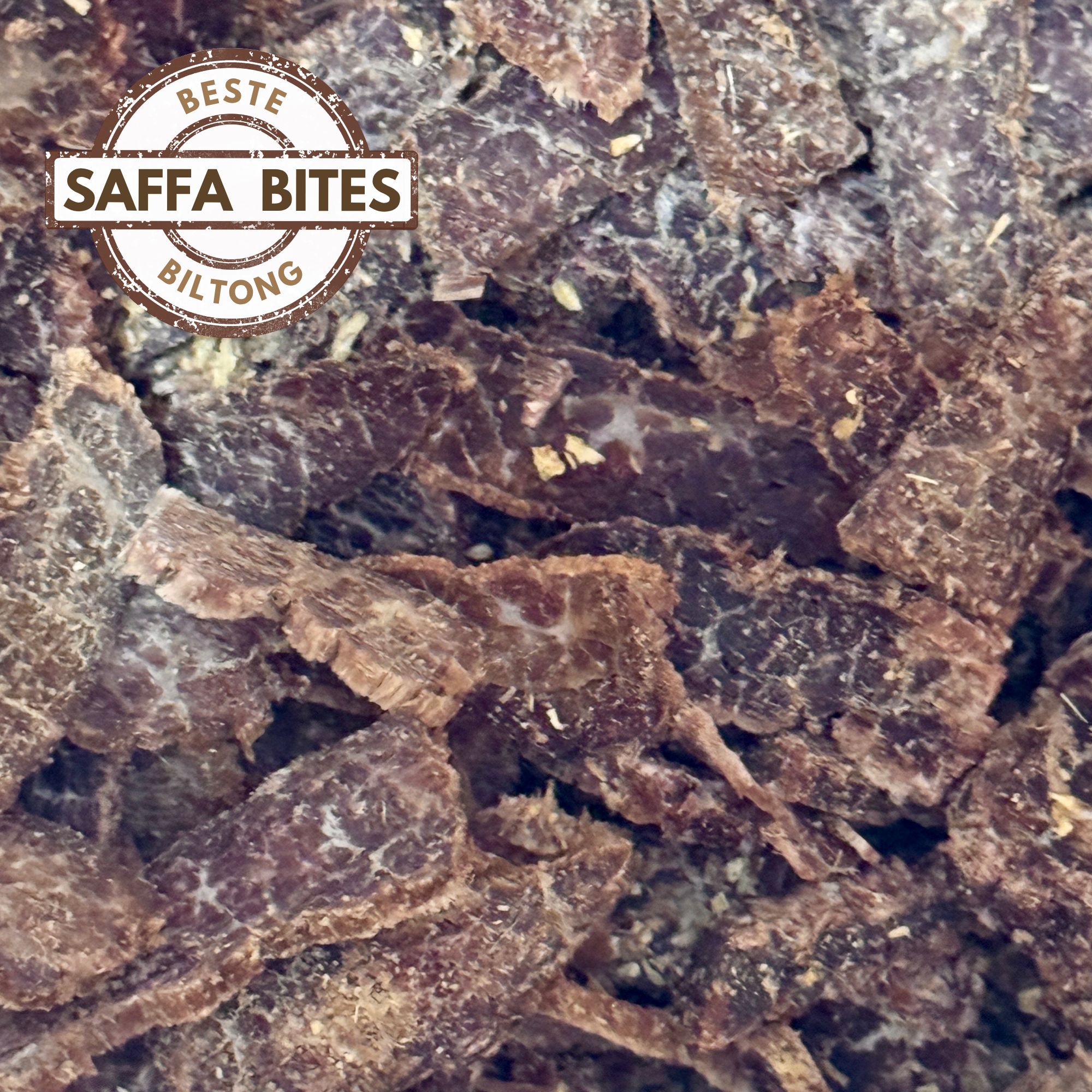 SAFFA BITES – Authentic Thinly Sliced South African Biltong (1 lb. Bag)
