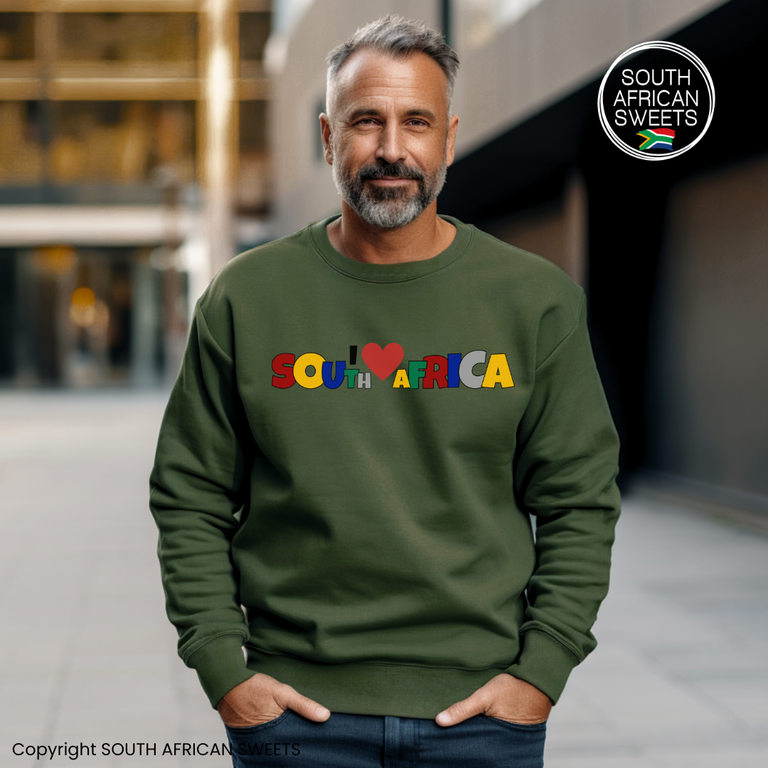 SWEATSHIRT I love South Africa
