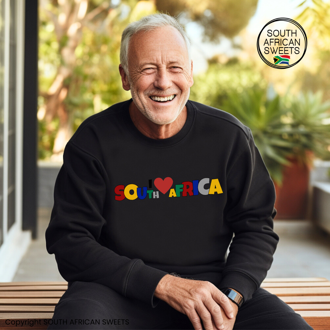SWEATSHIRT I love South Africa