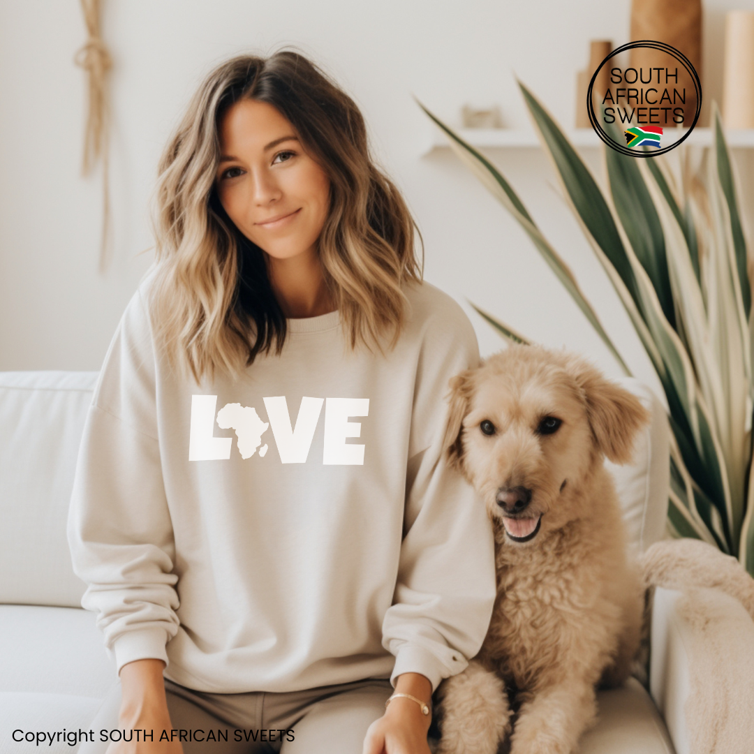 SWEATSHIRT Love (White Design)