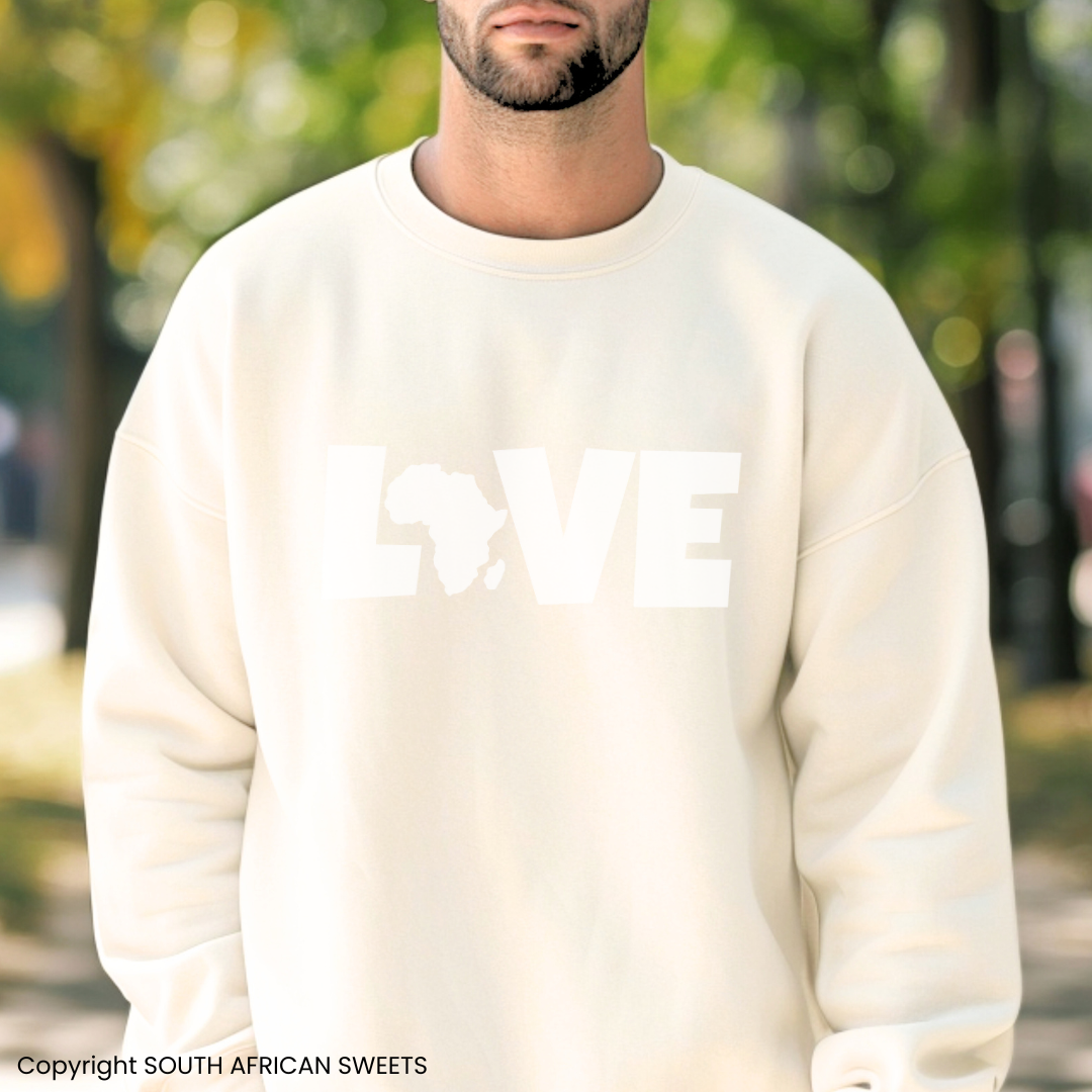 SWEATSHIRT Love (White Design)