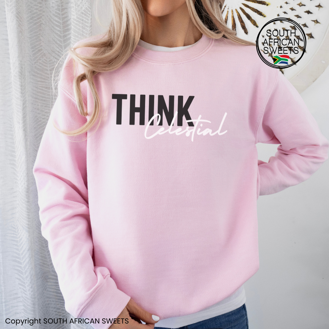 SWEATSHIRT Think Celestial