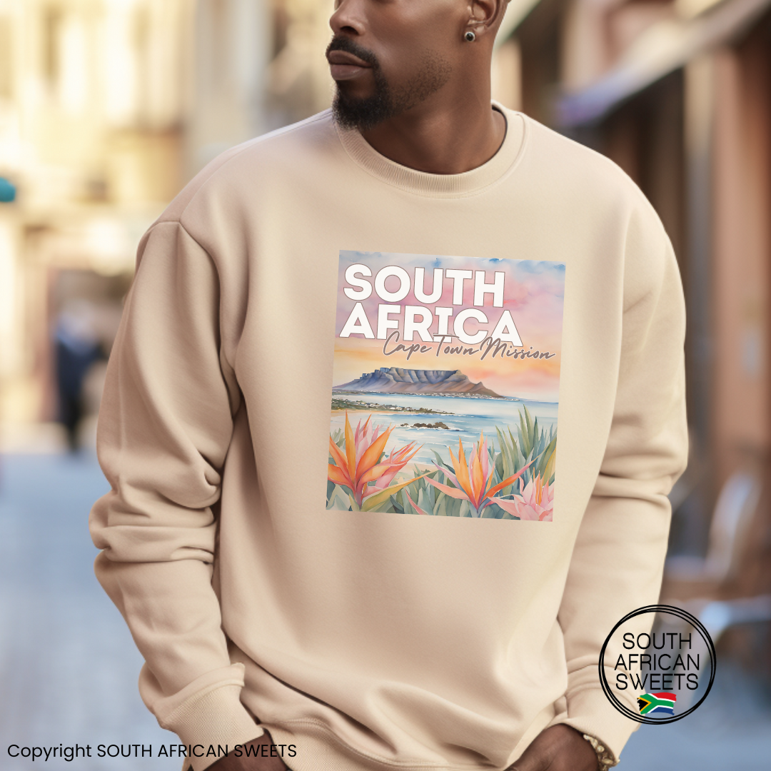 SWEATSHIRT South Africa Cape Town Mission (Sand-Table Mountain)