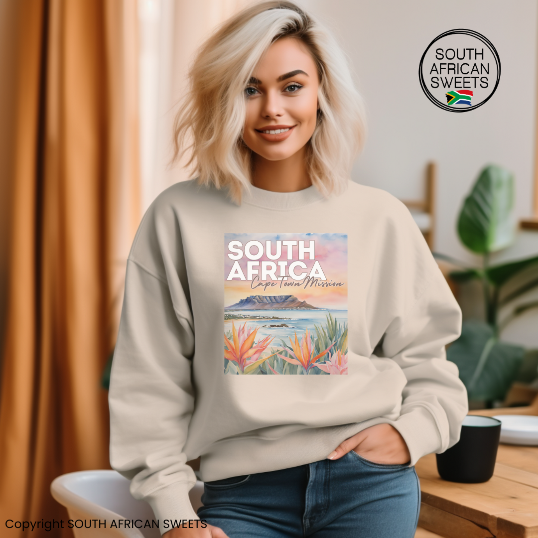SWEATSHIRT South Africa Cape Town Mission (Sand-Table Mountain)