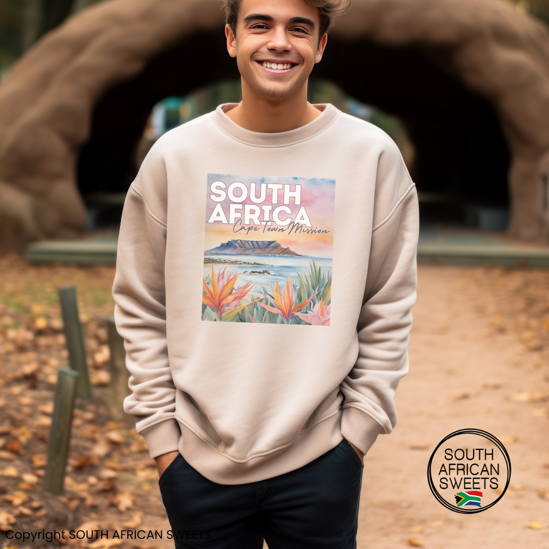 SWEATSHIRT South Africa Cape Town Mission (Sand-Table Mountain)