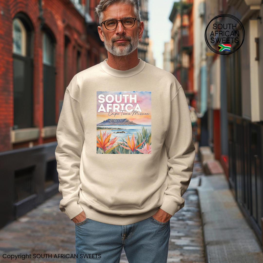 SWEATSHIRT South Africa Cape Town Mission (Sand-Table Mountain)