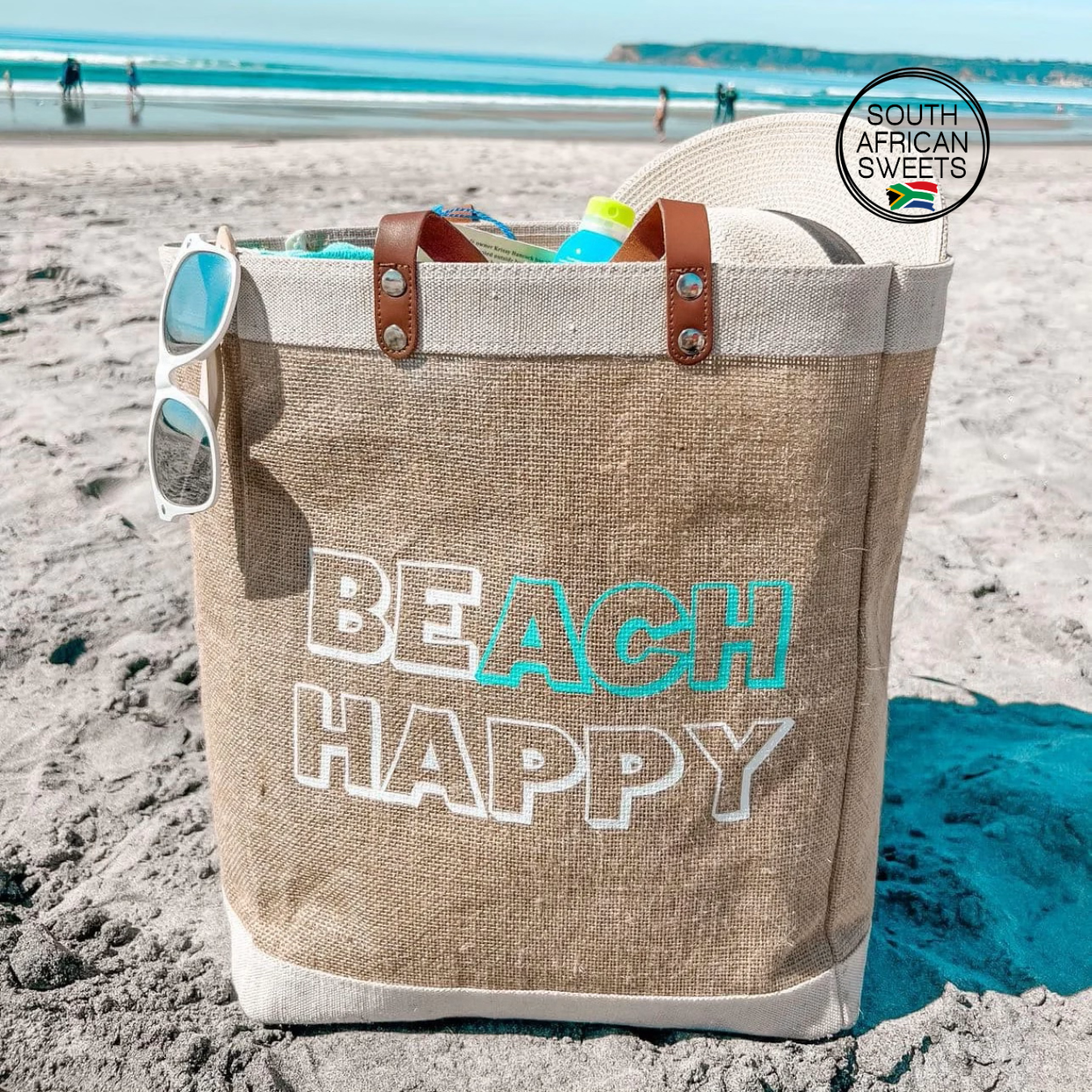 Beach Happy Tote Bag