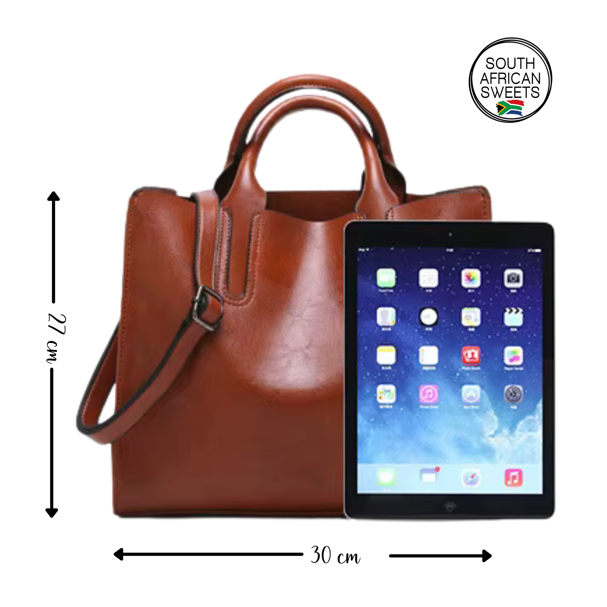PU Leather Hand Bag (Shoulder Tote Bag)