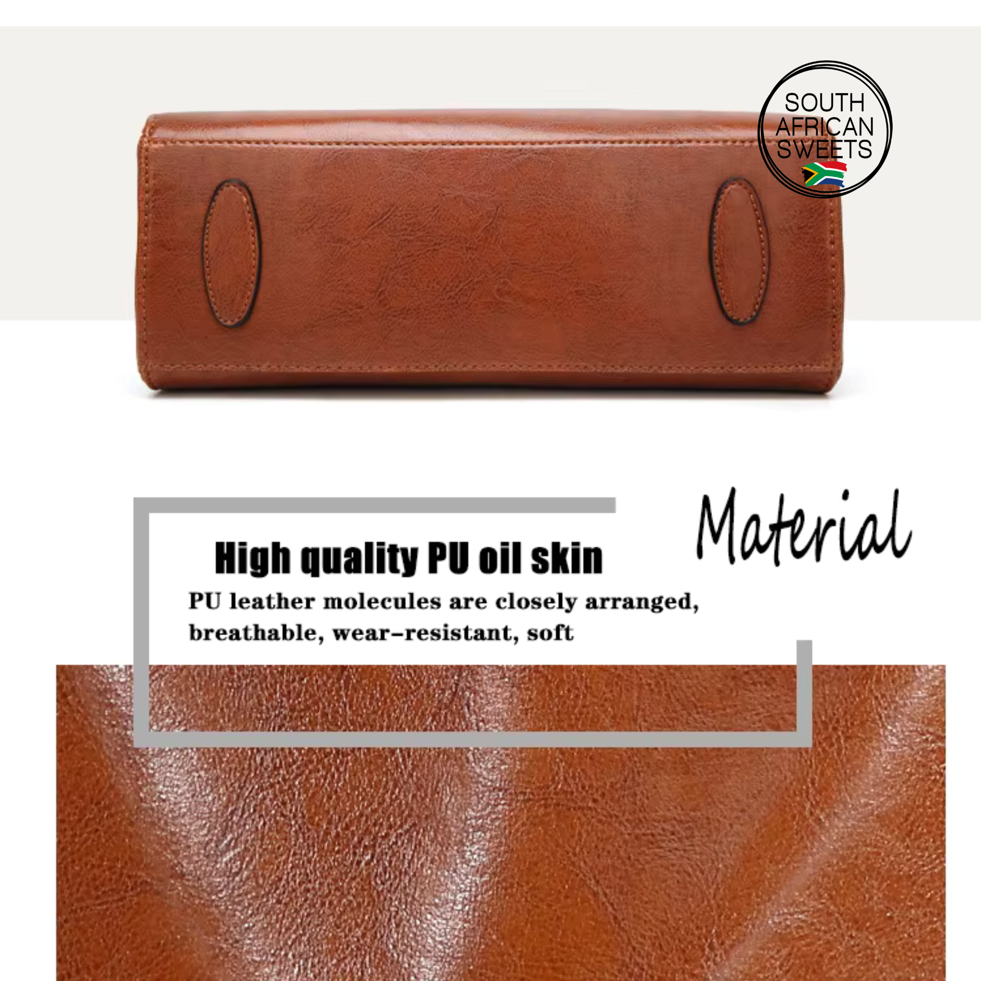 PU Leather Hand Bag (Shoulder Tote Bag)