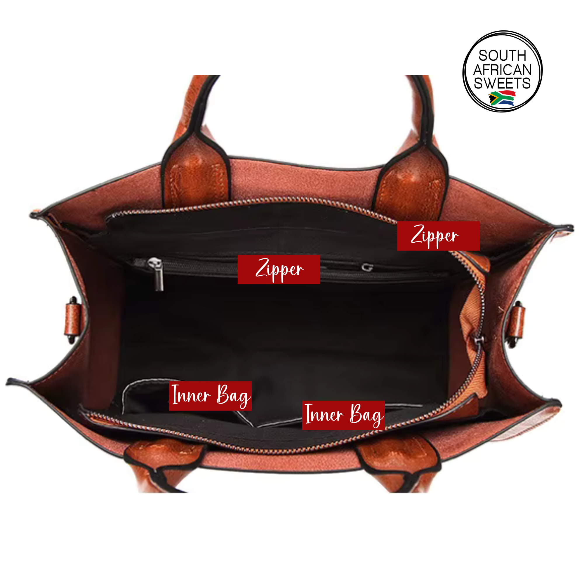 PU Leather Hand Bag (Shoulder Tote Bag)