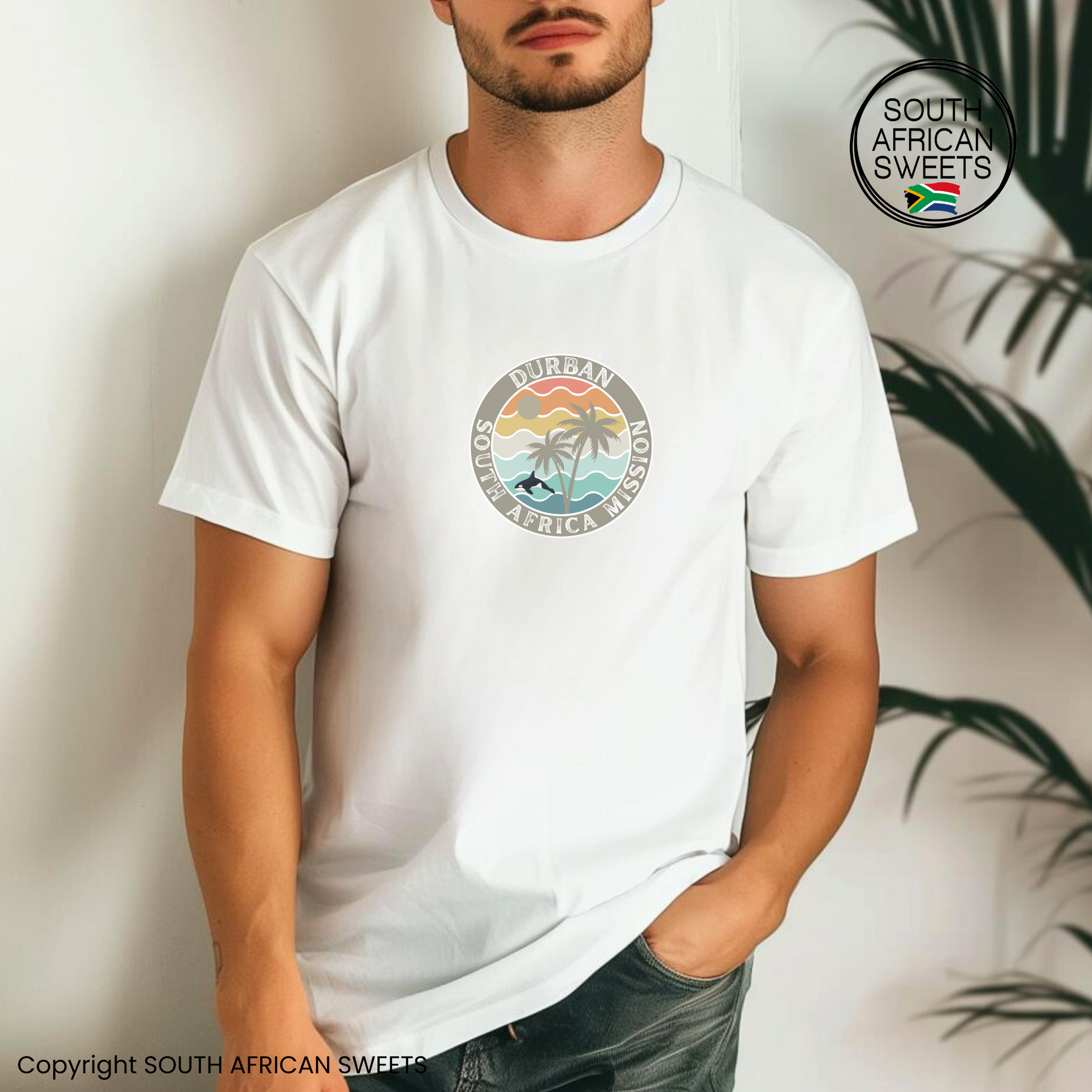 T-SHIRT South Africa Durban Mission (Circle)