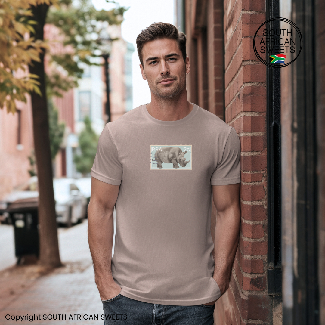 T-SHIRT Stamp Series: Rhino (Narrow)