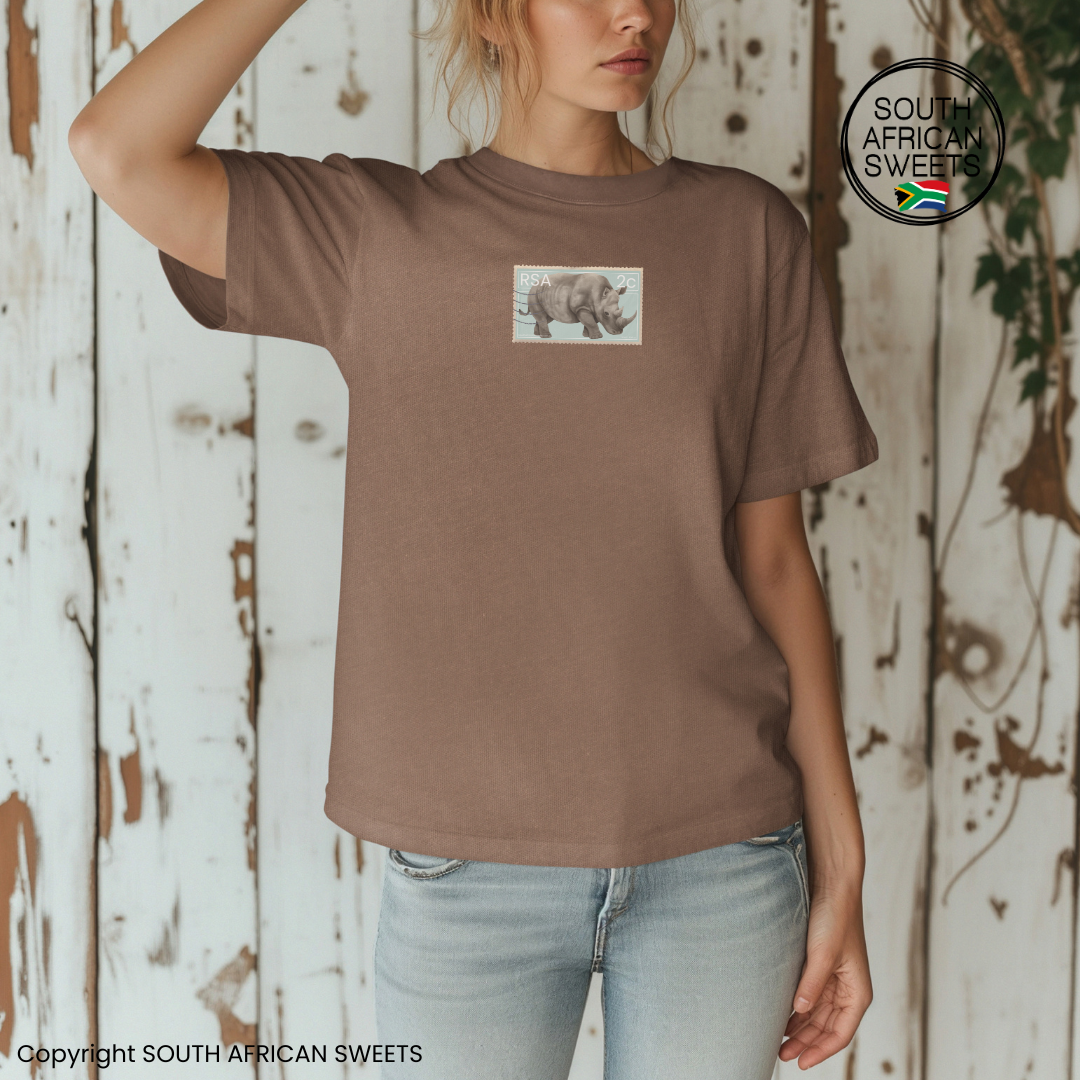 T-SHIRT Stamp Series: Rhino (Narrow)