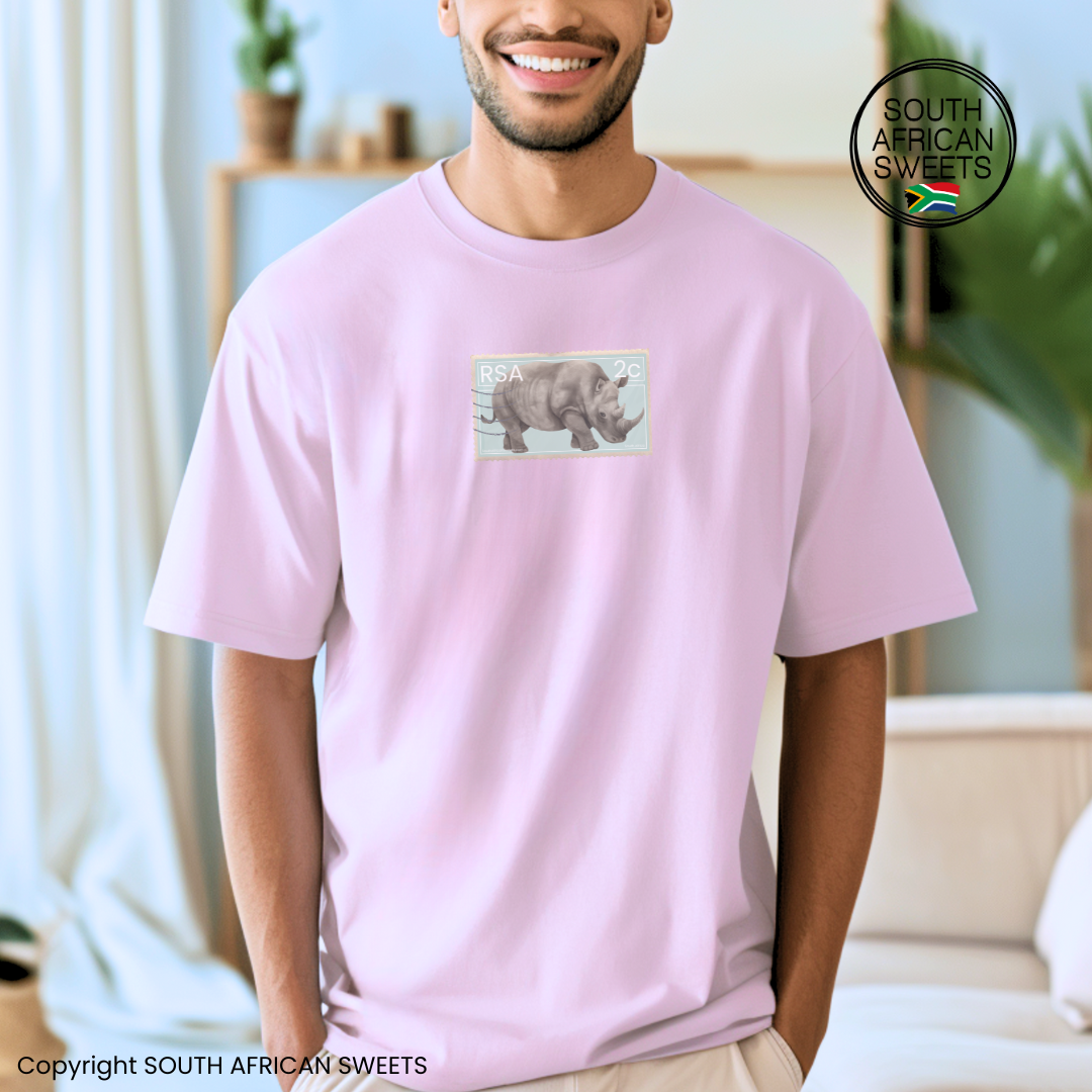 T-SHIRT Stamp Series: Rhino (Narrow)