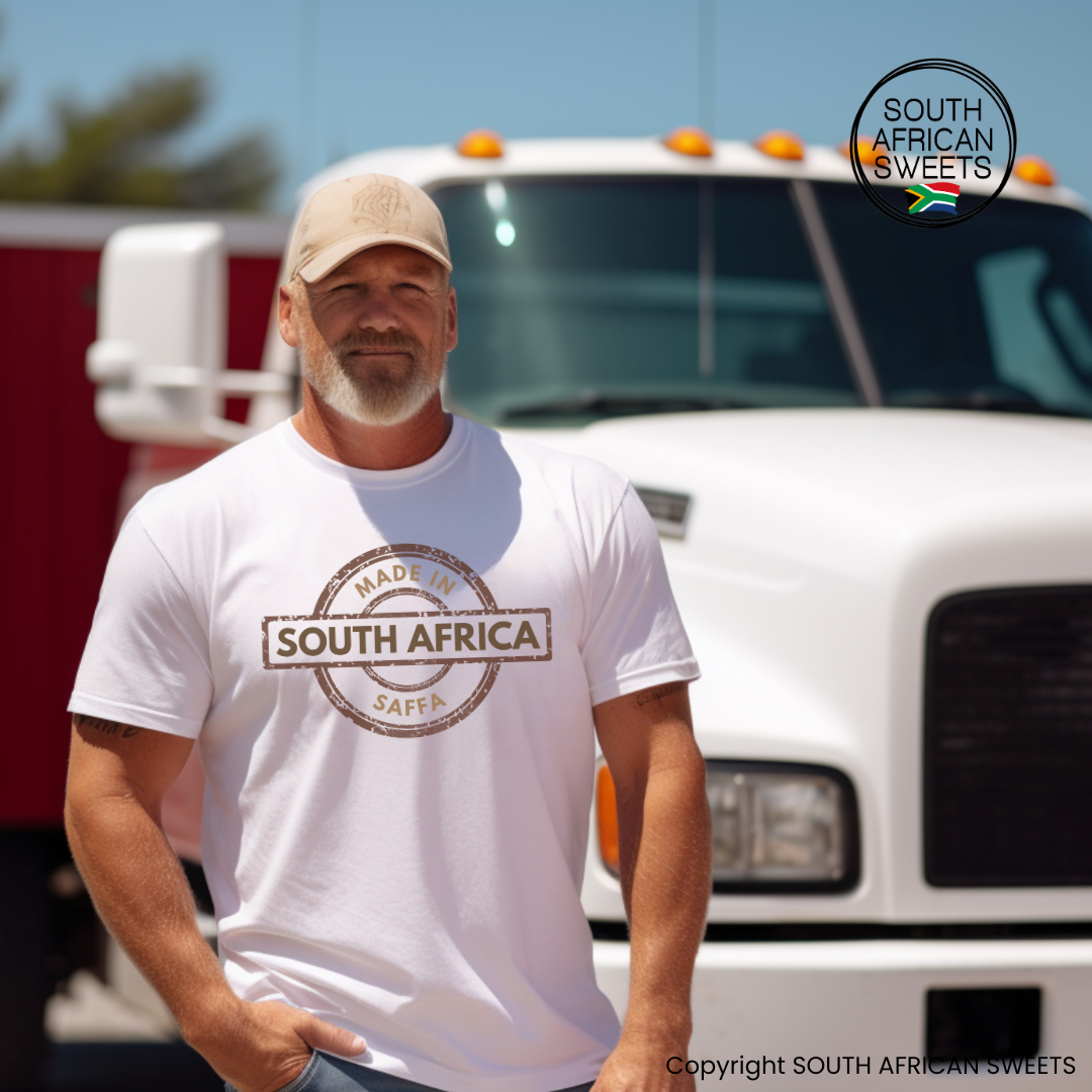 T-SHIRT White (Made in South Africa)