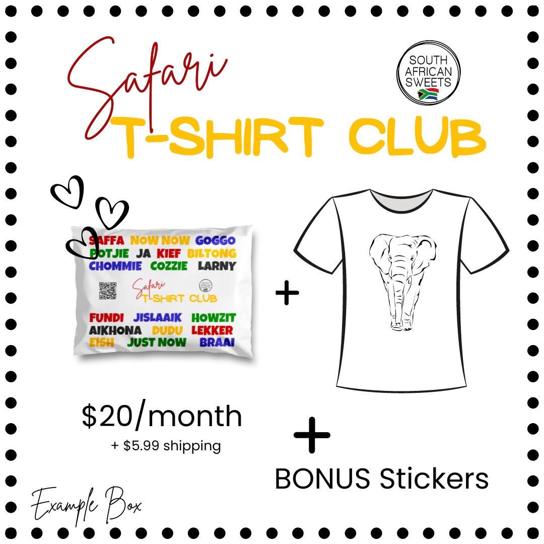 The Safari T-Shirt Club Monthly Subscription