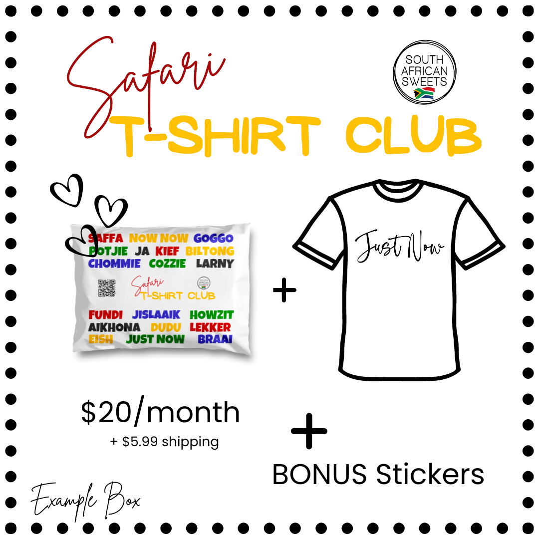 The Safari T-Shirt Club Monthly Subscription