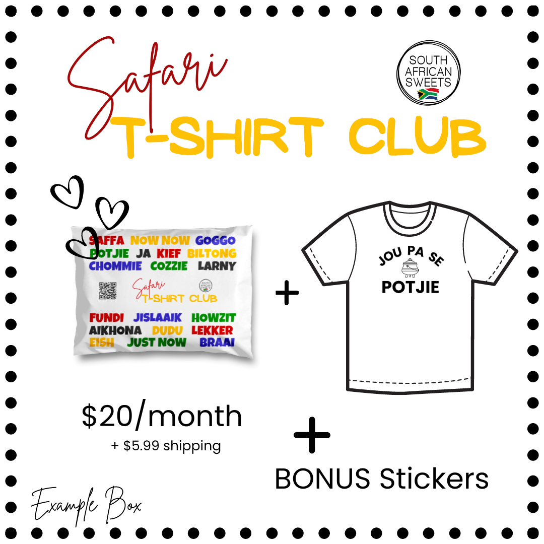 The Safari T-Shirt Club Monthly Subscription