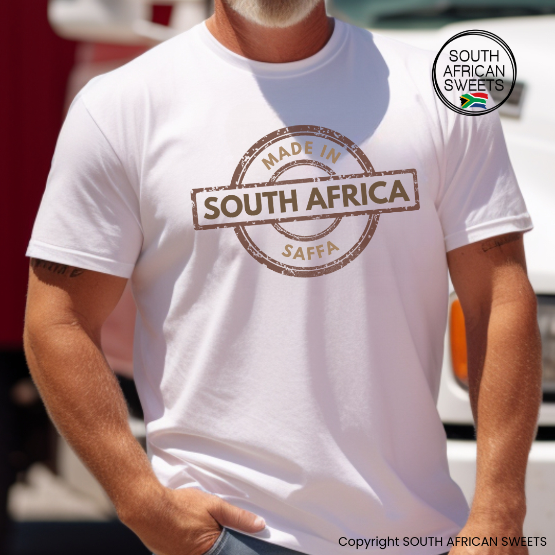 T-SHIRT White (Made in South Africa)