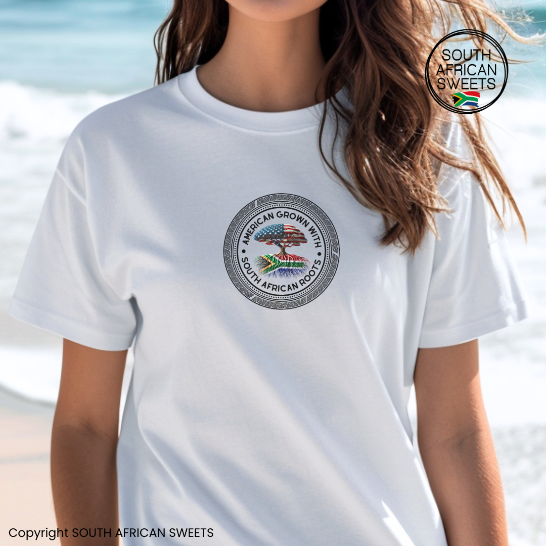 T-SHIRT SA Roots American Grown (White)