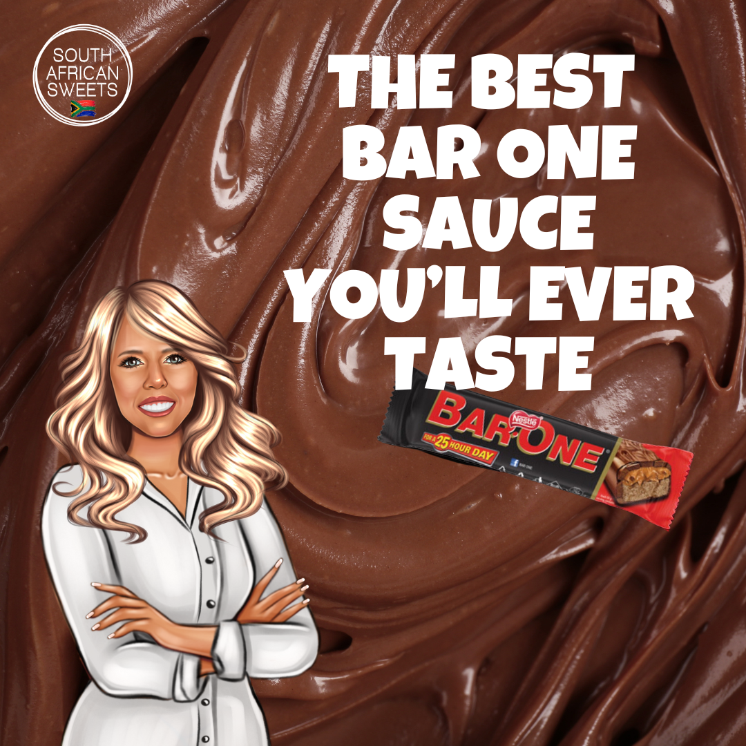The Best Bar One Sauce From South Africa. South African Sweets