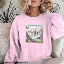 Load image into Gallery viewer, Zambia Lusaka Mission SWEATSHIRT - Light Pink
