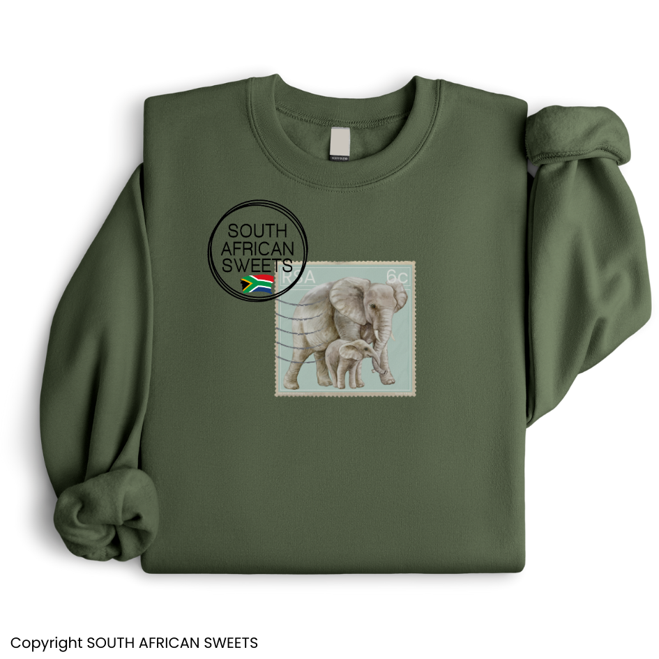 SWEATSHIRT Stamp Series - Elephant